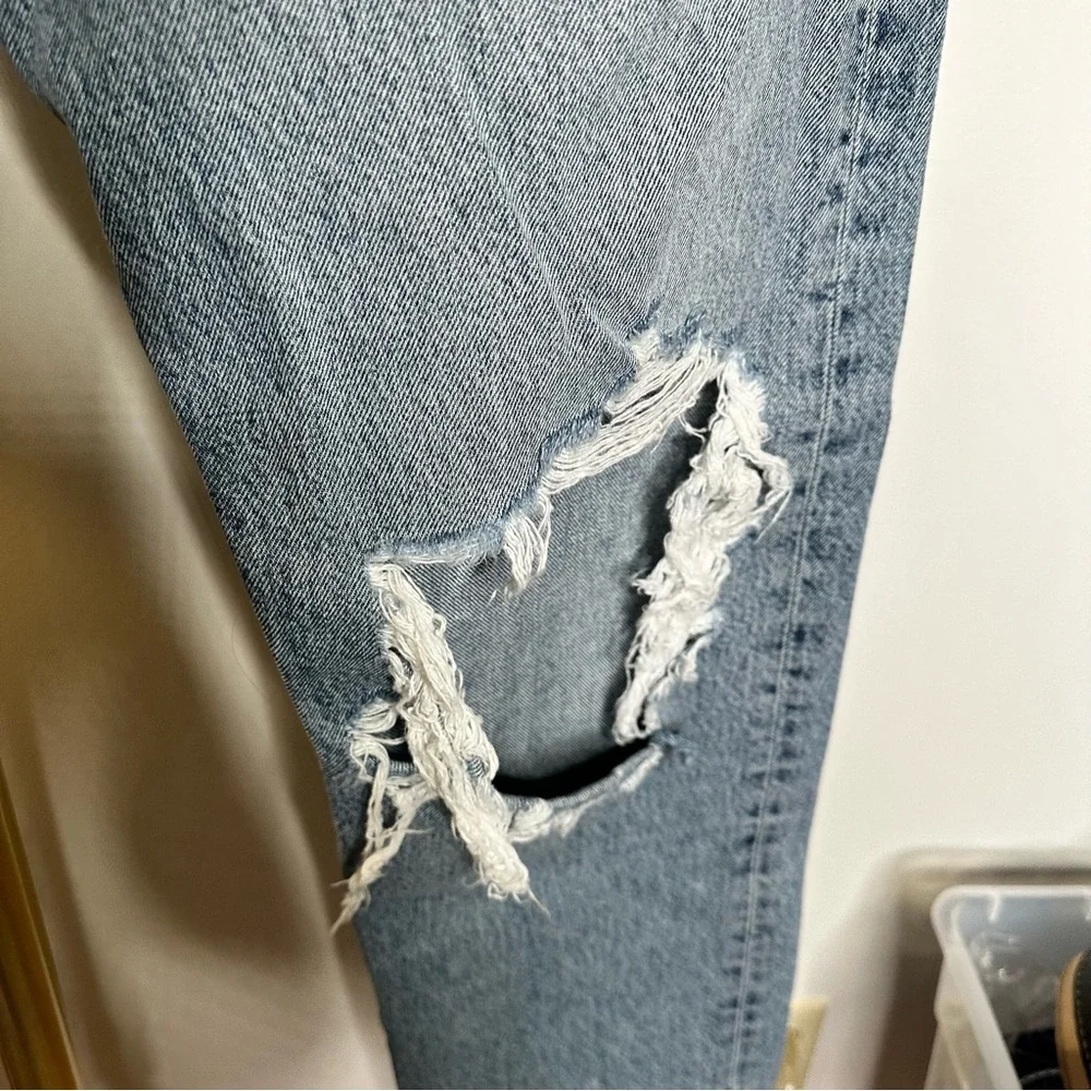 Agolde 90s Pinch Waist Jeans in Backdrop - Picture 4 of 10